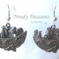 Noah's Ark Charm Earrings, Original, Bible Charms,#TrendyTreasuresByRamona,