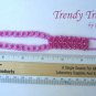 Hot Pink Crystals,Glass Pearls Slave Bracelet,Original,Mel B,Heidi Klume