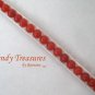 Orange Gemstone & White Hemp Wrap Bracelet, Pop Style, #TrendyTreasuresByRamona