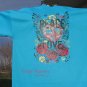 Peace Love Heart Design,Bling Rhinestone Embellished T-shirt,New,Turquoise,#TrendyTreasuresByRamona