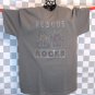 "Rescue Rocks", Kitty Faces, Original Design Bling Rhinestone Embellished T-shirt, New