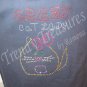 "Crazy Cat Lady", Cat Face, Original Design Bling Rhinestone Embellished T-shirt, New
