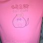 "Crazy Cat Lady", Cat Face, Original Design Bling Rhinestone Embellished T-shirt, New