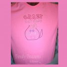 "Crazy Cat Lady", Cat Face, Original Design Bling Rhinestone Embellished T-shirt, New