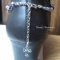 Boot Bracelet, Purple Vintage Style, Boot Bling, #TrendyTreasuresByRamona