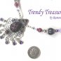 Boot Bracelet, Purple Vintage Style, Boot Bling, #TrendyTreasuresByRamona