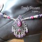 Boot Bracelet, Purple Vintage Style, Boot Bling, #TrendyTreasuresByRamona