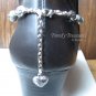 Gray Gemstone Boot Bracelet, Boot Bling, #TrendyTreasuresByRamona