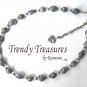 Gray Gemstone Boot Bracelet, Boot Bling, #TrendyTreasuresByRamona