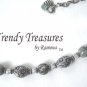 Gray Gemstone Boot Bracelet, Boot Bling, #TrendyTreasuresByRamona