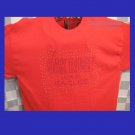 Bling Rhinestone Embellished T-shirt,New,Red,School Spirit Design