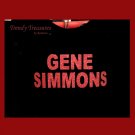 Gene Simmons, Original Design Bling Glitter Embellished T-shirt, New, Gene Simmons, KISS