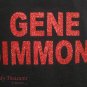 Gene Simmons, Original Design Bling Glitter Embellished T-shirt, New, Gene Simmons, KISS