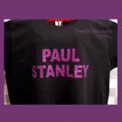 Paul Stanley, Original Design Bling Glitter Embellished T-shirt, New, Paul Stanley, KISS