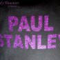 Paul Stanley, Original Design Bling Glitter Embellished T-shirt, New, Paul Stanley, KISS