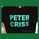 Peter Criss, Original Design Bling Glitter Embellished T-shirt, New, Peter Criss, KISS