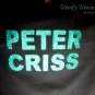 Peter Criss, Original Design Bling Glitter Embellished T-shirt, New, Peter Criss, KISS