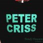 Peter Criss, Original Design Bling Glitter Embellished T-shirt, New, Peter Criss, KISS