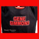 Gene Simmons, Original Design Rhinestones & Glitter Embellished T-shirt, KISS