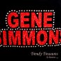 Gene Simmons, Original Design Rhinestones & Glitter Embellished T-shirt, KISS