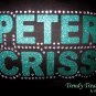 Peter Criss, Original Design Rhinestones & Glitter Embellished T-shirt, KISS