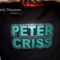 Peter Criss, Original Design Rhinestones & Glitter Embellished T-shirt, KISS