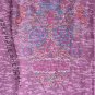 Purple Burn-Out T-shirt, Blinged-out Sugar Skull, Day of the Dead, Exclusive Design