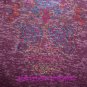 Purple Burn-Out T-shirt, Blinged-out Sugar Skull, Day of the Dead, Exclusive Design