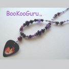 KISS Paul Stanley Guitar Pick Necklace Beaded Design, #TrendyTreasuresByRamona