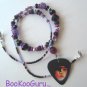 KISS Paul Stanley Guitar Pick Necklace Beaded Design, #TrendyTreasuresByRamona