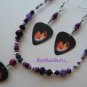 KISS Paul Stanley Guitar Pick Necklace Beaded Design, #TrendyTreasuresByRamona