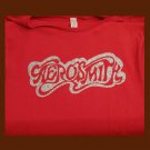 Aerosmith Logo, Bling Glitter Embellished T-shirt, New