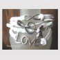 White Infinity Bracelet,Love word, Music Note, Skull, Silver, #TrendyTreasuresByRamona