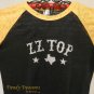 Z Z Top Logo, Bling Glitter Embellished Burnout Style T-shirt, New