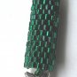 Small Emerald Green Dreadlock Sleeve, Dread Bead, Butterfly Charm, Stock530 #TrendyTreasuresByRamona
