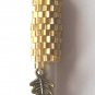 Matte Gold, Dreadlock Bead, Dread Sleeve, Goldtone Charm, Stock 537 #TrendyTreasuresByRamona