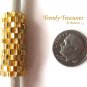 Sparkling Gold Dreadlock Sleeve, Dread Bead, #TrendyTreasuresByRamona