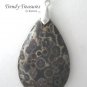 Frogs Eye Jasper Pendant Polished Teardrop Gemstone, #TrendyTreasuresByRamona
