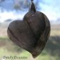 Natural Labradorite Tilted Heart Pendant Gemstone Bead,#TrendyTreasuresByRamona