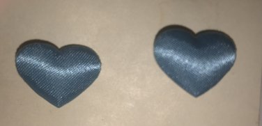 Satin Heart Earrings