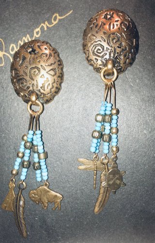 Native American Style Charm Dangles - Free Shipping
