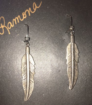 Native American Style Charm Dangles, Feathers - Free Shipping