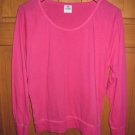 Victoria's Secret Large PINK Long Sleeve Top Shirt