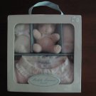 Ralph Lauren Layette 4 piece Girls Set new in plastic