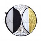 80cm (33") 5-in-1 Studio Light Disc Collapsible Reflector