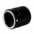 Macro Extension Tube Ring Set for Nikon DSLR Camera Lens
