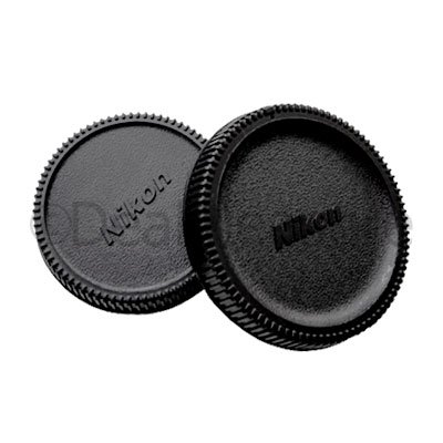 Camera Body Cap and Rear Lens Cap for Nikon DSLR