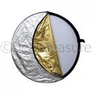 43" 110cm 5-in-1 Studio Light Mulit Collapsible Disc Reflector