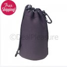 Universal Soft Neoprene Camera Lens Pouch Case M 150 x 100mm