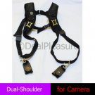 Q Double Shoulder Camera Strap Quick Sling for Canon Nikon Sony 7D 600D D600 D7100 D5200 etc.